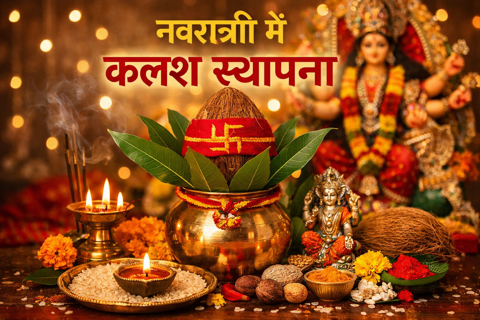 navratri- me-kalash-sathapna-vidhi