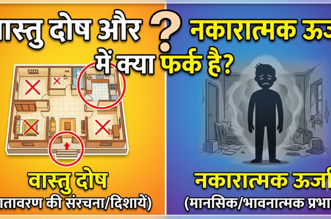 VastuDosh Nakaratmak Urja Vastu Vs Negative Energy