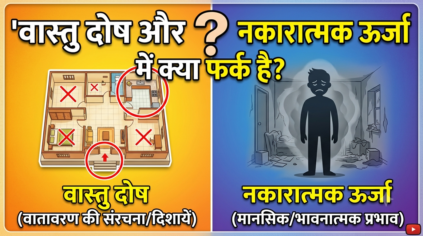 VastuDosh Nakaratmak Urja Vastu Vs Negative Energy
