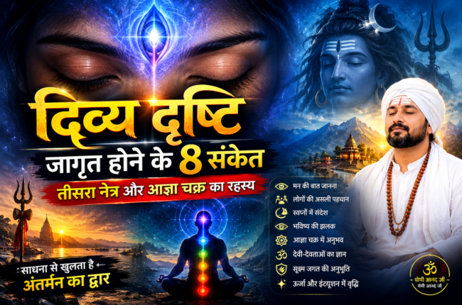 दिव्य दृष्टि जागृत होने के 8 संकेत
