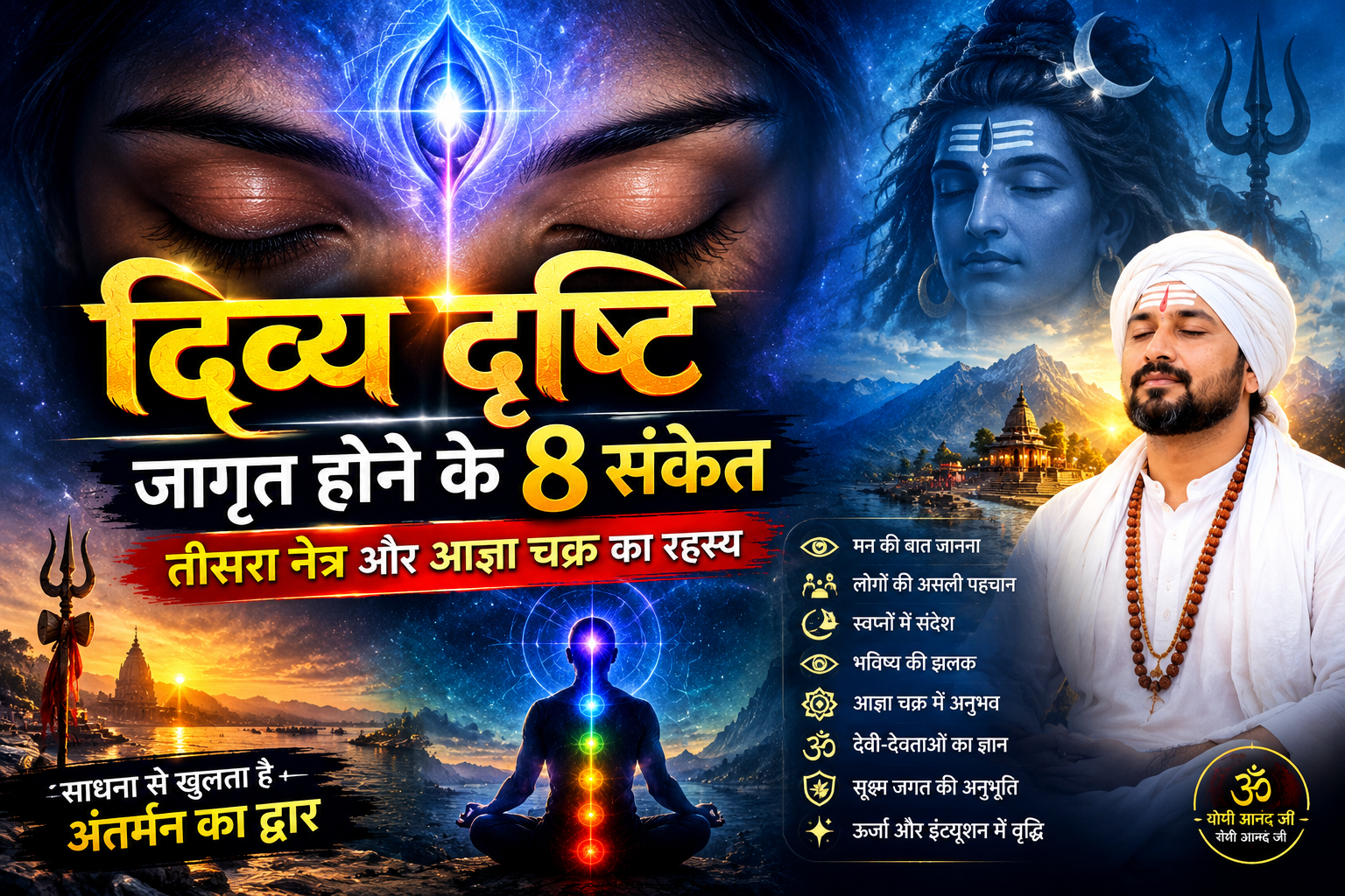 दिव्य दृष्टि जागृत होने के 8 संकेत